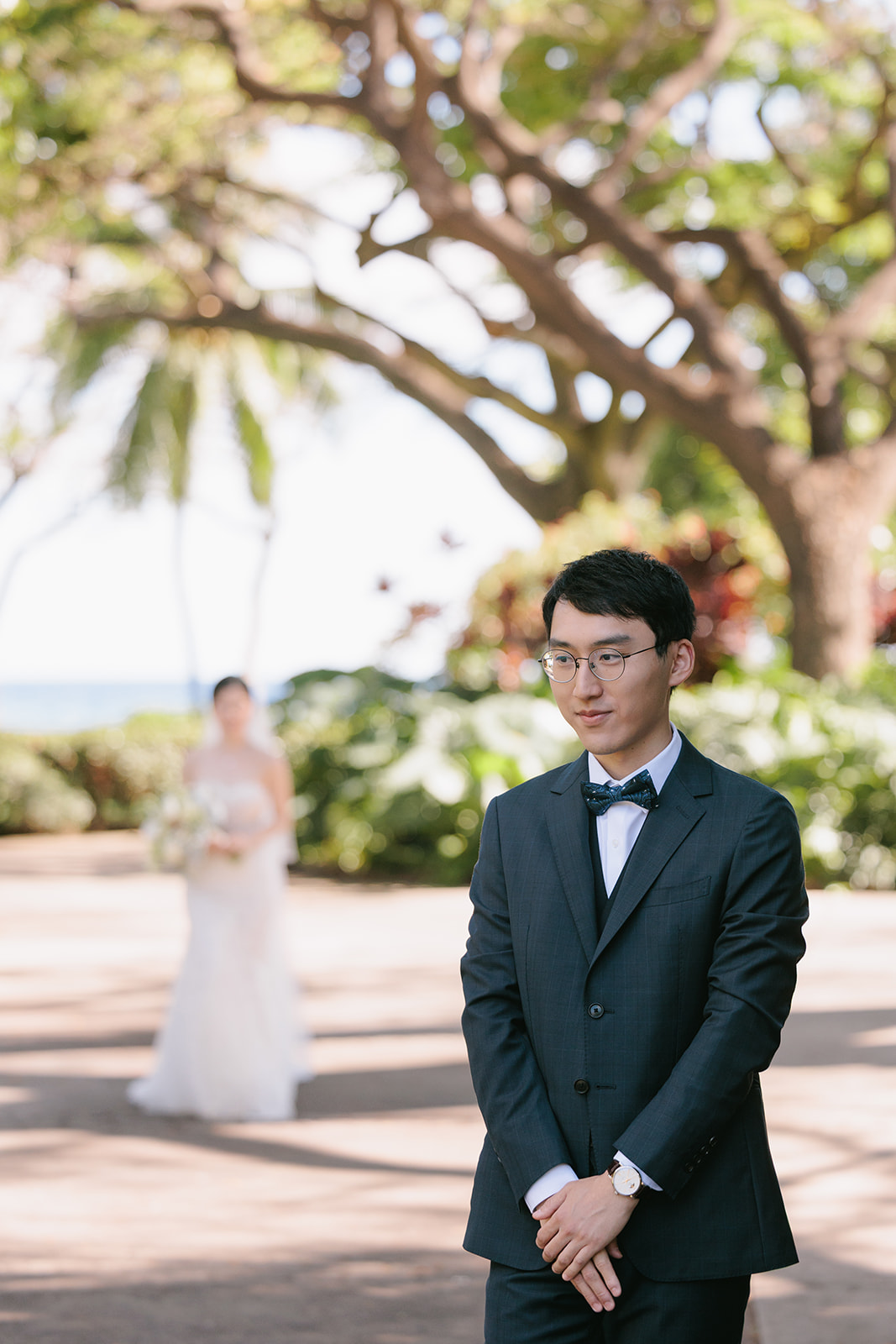 First Look Wedding Photos, Maui Love Weddings, Destination Wedding Maui