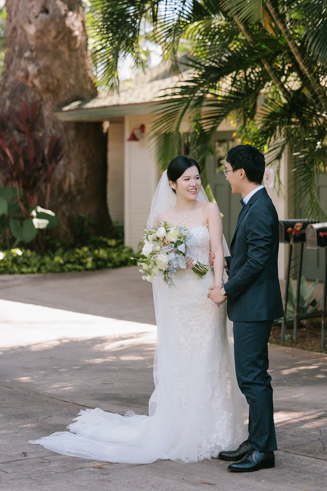 First Look Wedding Photography Maui, First Look Wedding