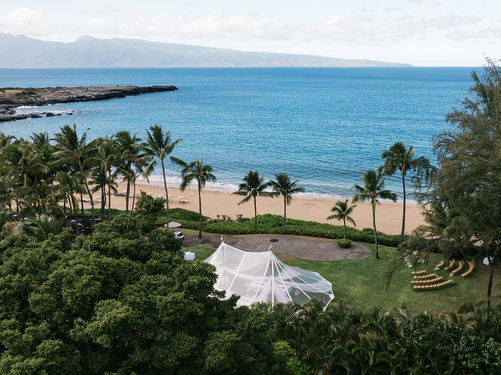 Waterfront Tented Wedding Maui